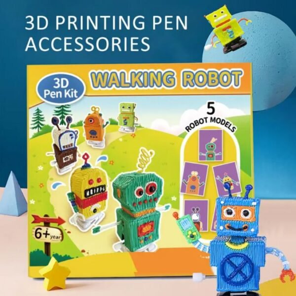 3D-Walking-Robots-Kits-for-STEM-education-3d-pen-jordan